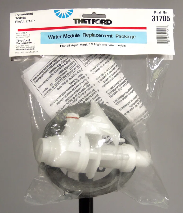 50037 – DAVE CARTER Toilet Water Valve Module, Use With Aqua-Magic ® V Permanent Toilets With Water Valve/ Flange Sea...